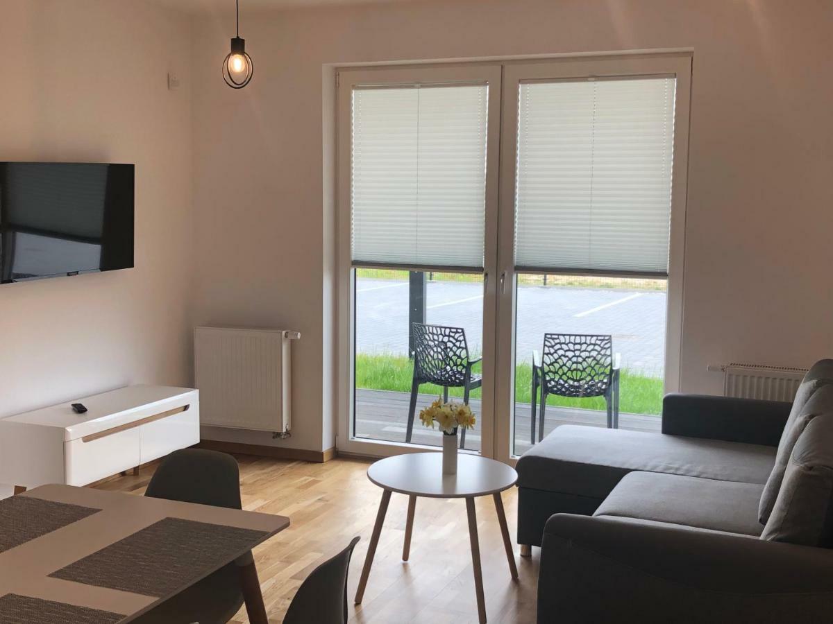 Apartamenty Diago Łeba Esterno foto